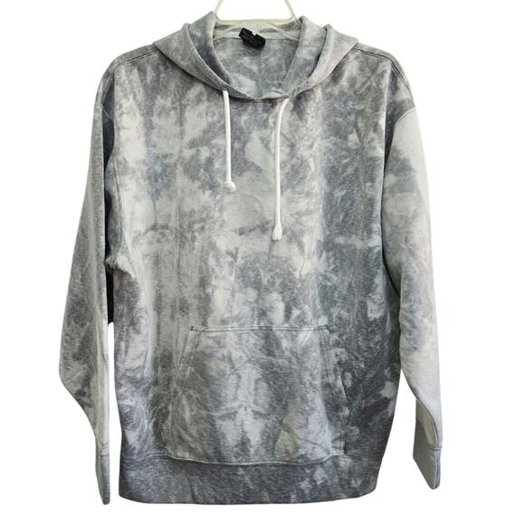 Nike Icon Clash Womens Hoodie Training Hoodie Tie Dye Size Small Gray DQ1140 - Picture 4 of 9